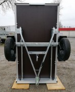TPV KD-EU2AL - klappbare Deichsel - 2,02 x 1,07 x 0,35 m / 750 kg